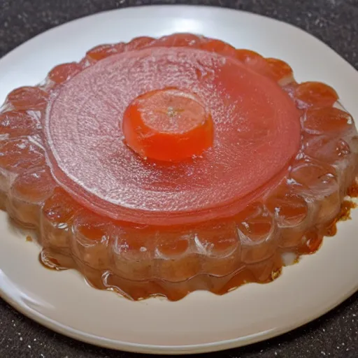 Image similar to aspic on plate