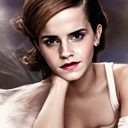 Image similar to Emma Watson, pin-up