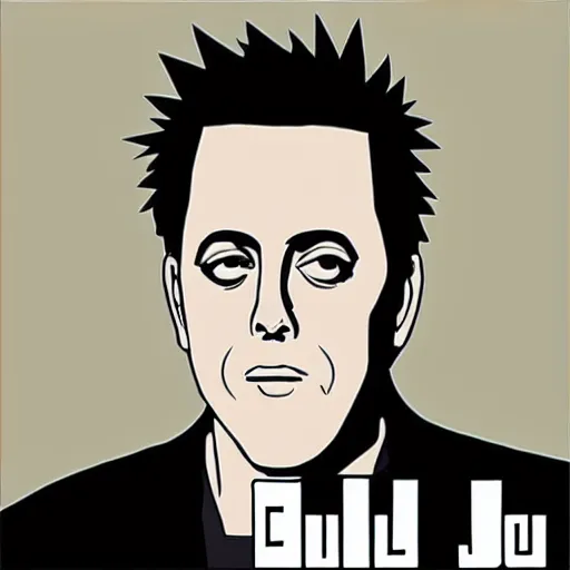 Image similar to billy joel anime