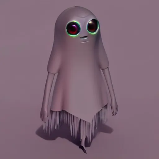 Image similar to flatwoods monster, 3 d render, octane, ray tracing, ultra high resolution, ultra detailed, photorealistic, 8 k