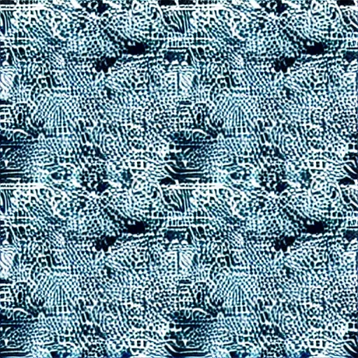 Prompt: exquisite fresh ocean print with beautiful and high resolution elements developed into seamless patterns