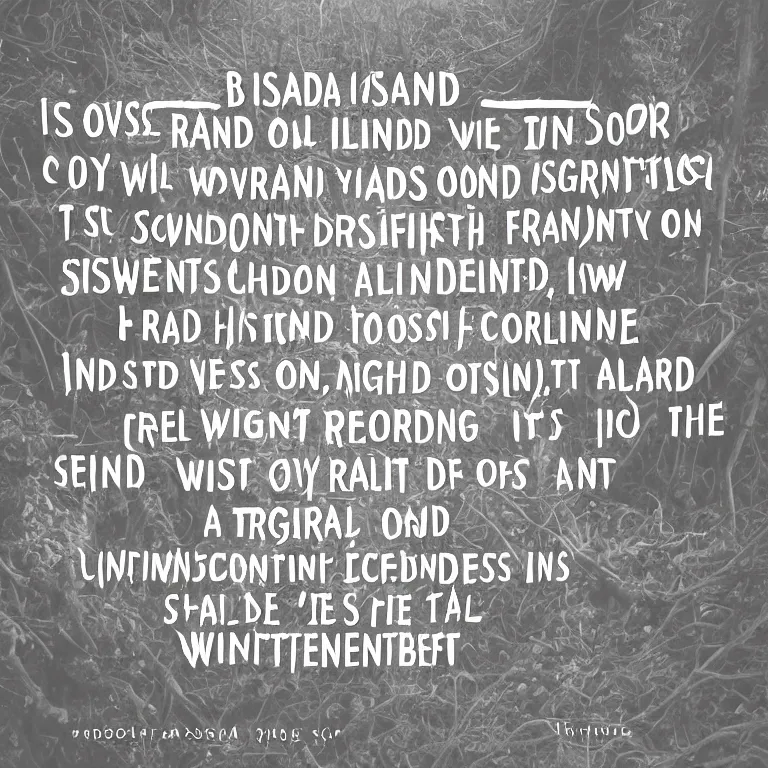 Prompt: Island where all becomes clear, Solid ground beneath your feet, The only roads are those that offer access, Bushes bend beneath the weight of proofs, The Tree of Valid Supposition grows here, with branches disentangled since time immemorial, realistic, high quality, very detailed