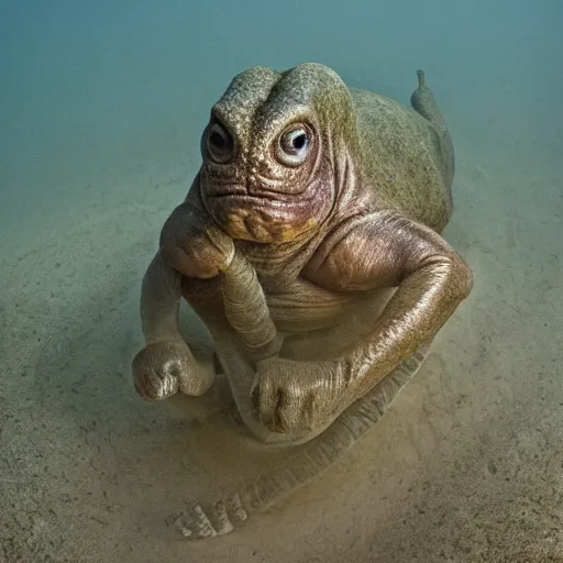 Image similar to national geographic professional photo of grimer, award winning