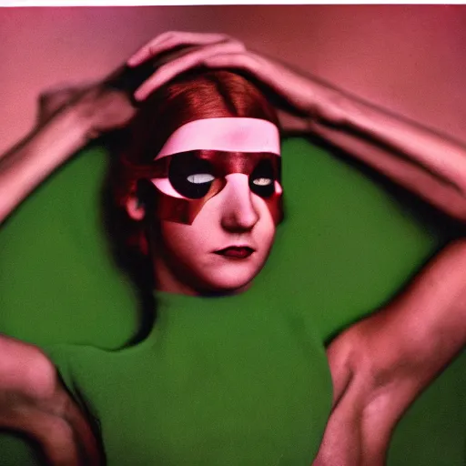 Image similar to schizophrenic superhuman, lush detail, national geographic, steichen