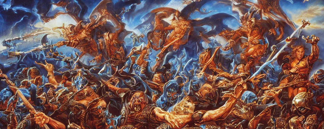 Image similar to fortuna caeca est, jeff easley, 8 k resolution,