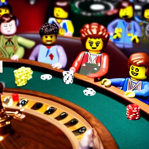 Lego discount poker table