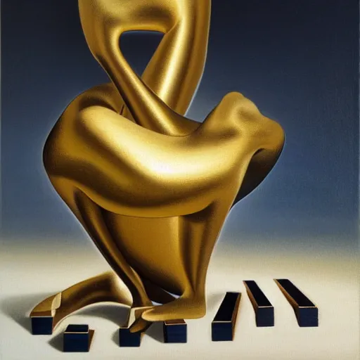 Prompt: abstract sculpture by jerry bosmans, shusei nagaoka, oil on canvas, surrealism, neoclassicism, simple, renaissance, hyper realistic, cell shaded, 8 k