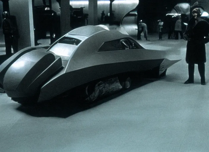 Image similar to vehicle from the 1952 science fiction film Blade Runner