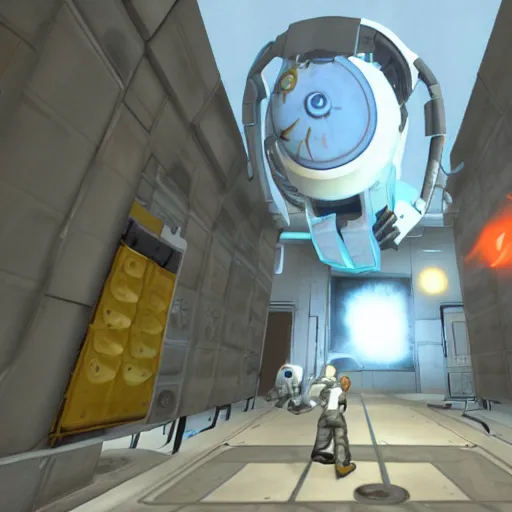 Image similar to portal 2 easter egg