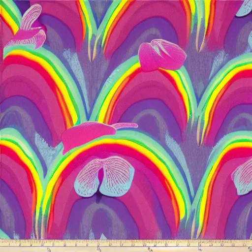 Image similar to wexretro aferrons rainbow rainbow implications orchids