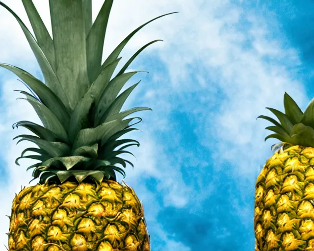 Image similar to a photo of super ultra turbo pineapple, 4k ultra