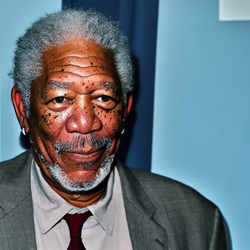 Image similar to morgan freeman as harry potter