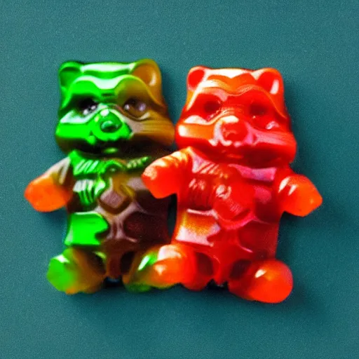 Image similar to photo of gummy bear ewoks