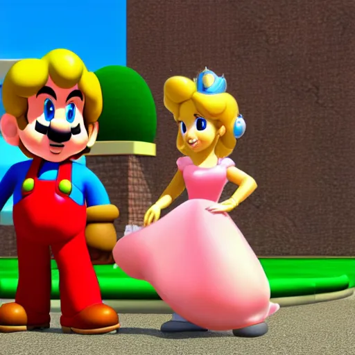 Image similar to picture with Mario in the top left corner and princess peach in bottom right corner rule of thirds