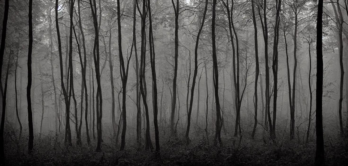 Prompt: dark forest by beaton kate