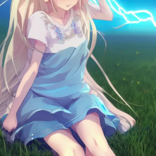 a very beautiful anime girl, full body, long wavy | Stable Diffusion |  OpenArt