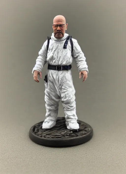 Prompt: 80mm resin detailed miniature of Walter White as a space wizard, Product Introduction Photos, 4K, Full body