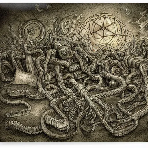 Image similar to eldritch horror by natasha allegri