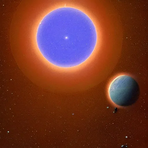 Prompt: Photograph. Using data from a NASA exoplanet space telescope, scientists discovered a Jupiter-like world 379 light-years from Earth, orbiting a star similar to our Sun. by Pawel Kuczynski, by Randolph Caldecott hyperdetailed