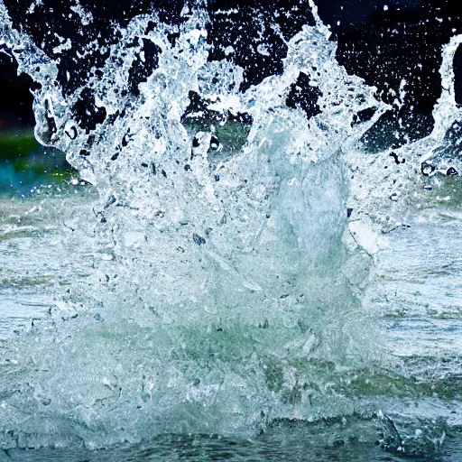 Prompt: water splash