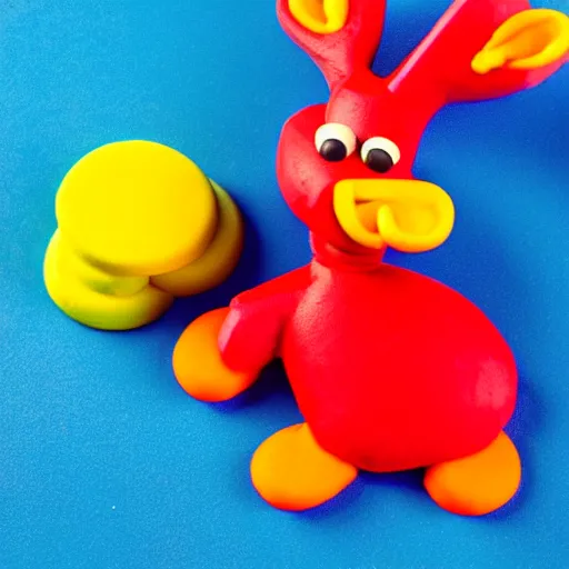 Image similar to play - doh bullwinkle