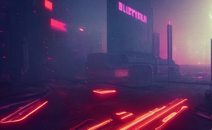 Prompt: A scene from bladerunner 2049, rendered by Beeple, synthwave style, environment concept, digital art, unreal engine, WLOP, trending on artstation, 4K UHD image,