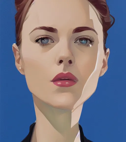 Image similar to https://philnoto.com artwork of a beautiful flirtatious lady by Phil noto.