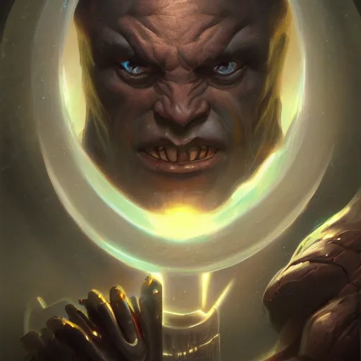Image similar to darkseid, dnd character art portrait, matte fantasy painting, deviantart artstation, by jason felix by steve argyle by tyler jacobson by peter mohrbacher, cinema