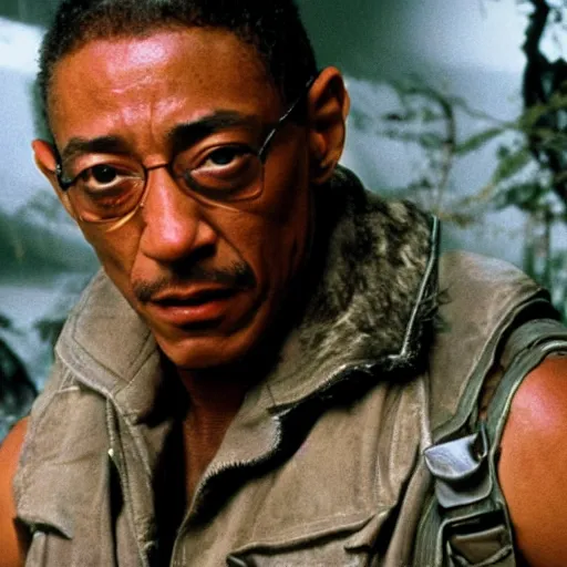 Image similar to giancarlo esposito in predator