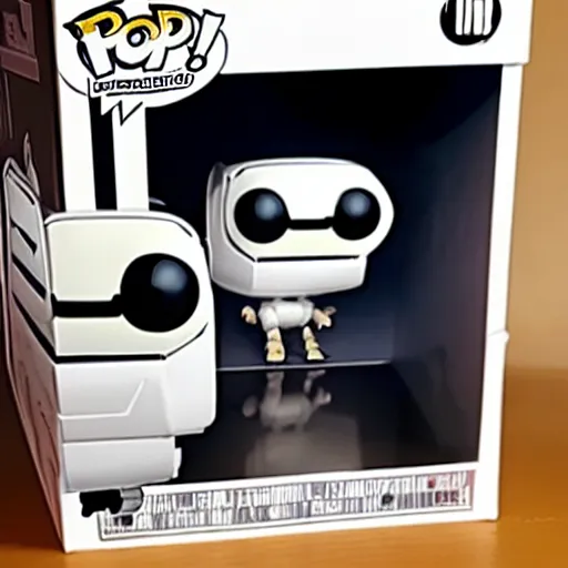 Image similar to Wall-E Funko Pop with package