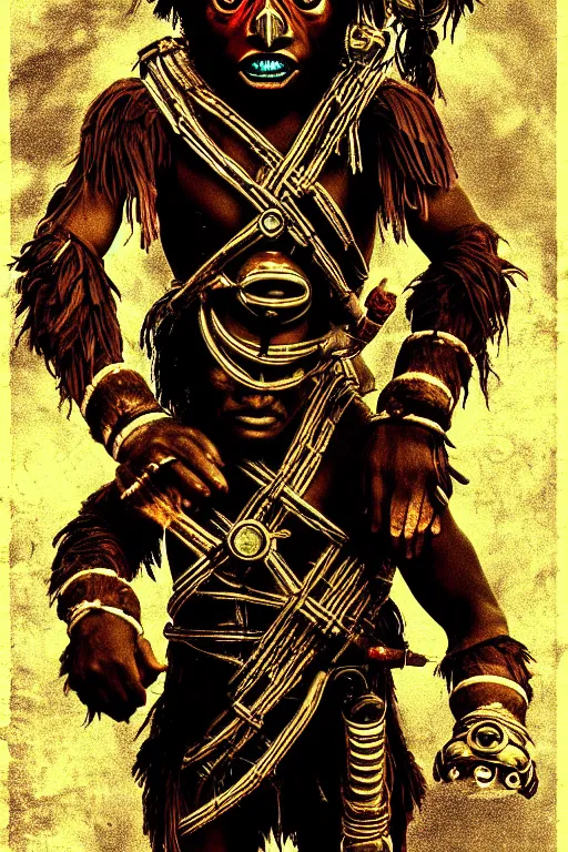 Prompt: papuan tribe, aesthetic, bioshock art, pop art style, by mike swiderek, jorge lacera, ben lo, tyler west,, ultrarealistic, sharp focus, intricate, ultra high definition, ultra resolution details, fine details, very details, proportional, shadow effect