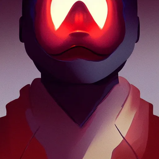 Image similar to face icon stylized minimalist the thing from another world 1 9 5 1, loftis, cory behance hd by jesper ejsing, by rhads, makoto shinkai and lois van baarle, ilya kuvshinov, rossdraws global illumination