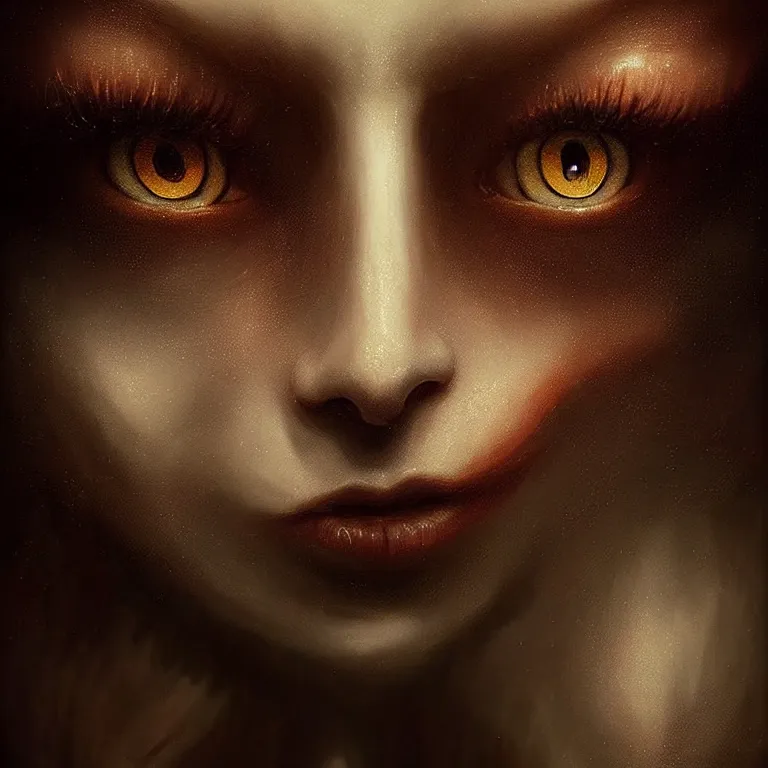 Image similar to epic professional digital art of hingry eyes, atmospheric lighting, painted, intricate, detailed, by leesha hannigan, wayne haag, reyna rochin, ignacio fernandez rios, mark ryden, iris van herpen, best on artstation, cgsociety, epic, stunning, gorgeous, much wow, cinematic, masterpiece.