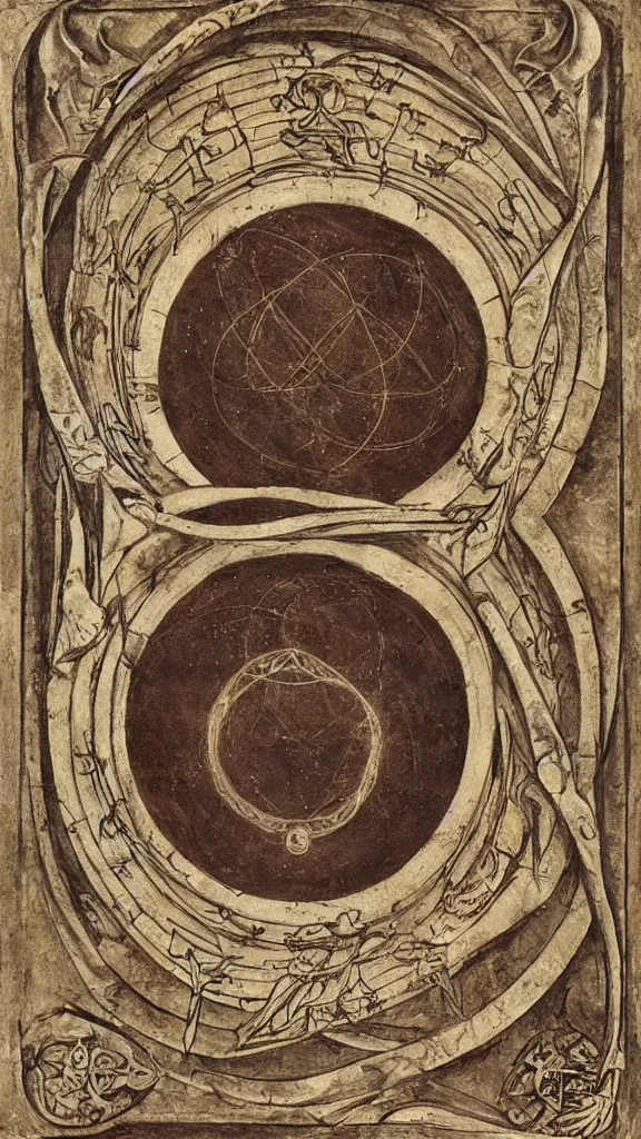 Image similar to esoteric art by john dee