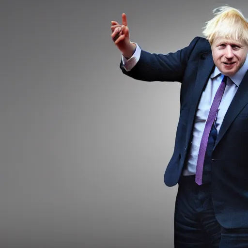 Prompt: Boris Johnson in style of playstation 1 graphics, lots of detail, ultra HD