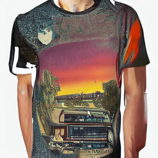 Image similar to vintage graphic t shirt