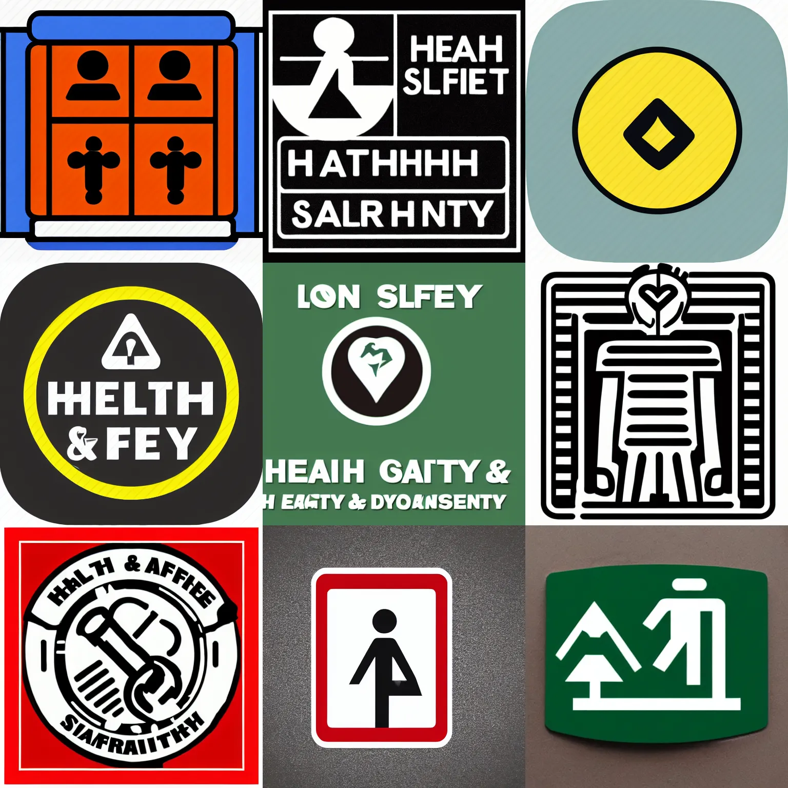 Prompt: Health and Safety icon