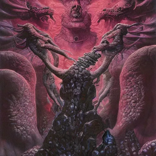 Prompt: epic digital masterpiece by Wayne Barlowe