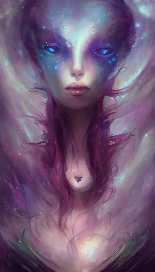 Image similar to psytrance artwork, by charlie bowater