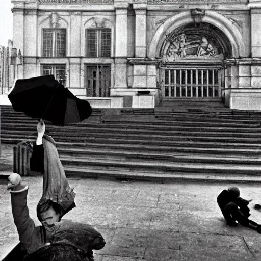 the decisive mint by henri cartier bresson Stable Diffusion