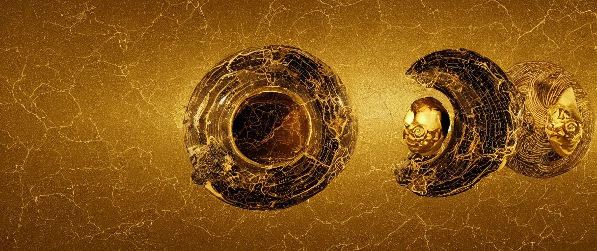 Prompt: God vs devil by Katsushika Oi, kintsugi, symmetrical, centered, dramatic angle, ornate, details, smooth, sharp focus, illustration, realistic, cinematic, artstation, award winning, rgb , unreal engine, octane render, cinematic light, macro, depth of field, blur, gold light and clouds from the back, 8K,