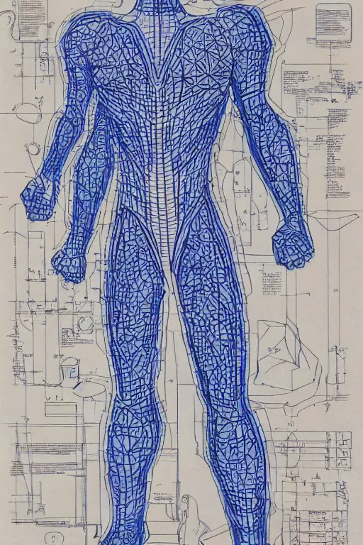 Image similar to ultraman blueprint