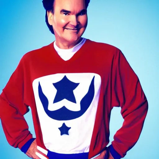 Image similar to Norm MacDonald in a Sailor Moon outfit