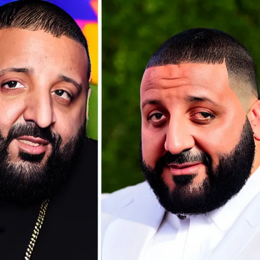 Prompt: DJ Khaled as morbidly obese Spiderman, MCU set photo, live-action adaptation, photograph