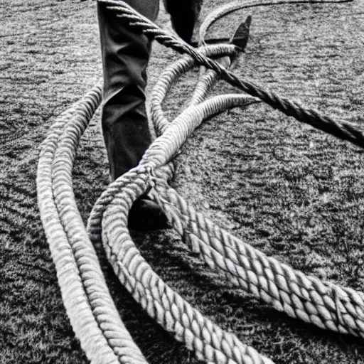 Image similar to photograph of a vampire rope - walking