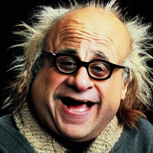 Image similar to Danny devito as the trash monster