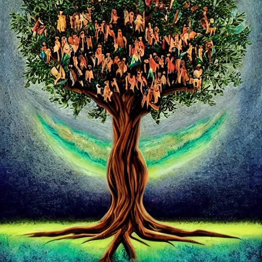 Image similar to The Tree of Life