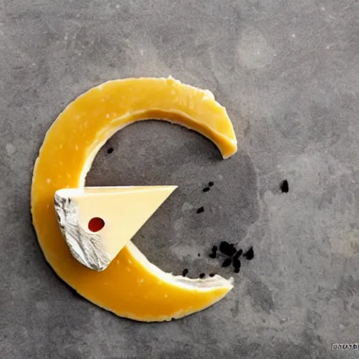 Prompt: cheese moon