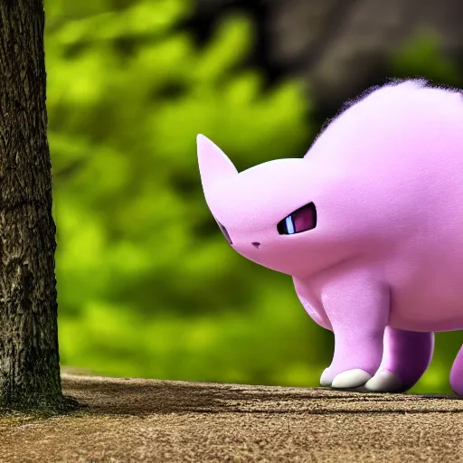 Prompt: national geographic photo of clefable, pokemon in the wild, intricate, portrait, 8 k highly professionally detailed, hdr, award winning