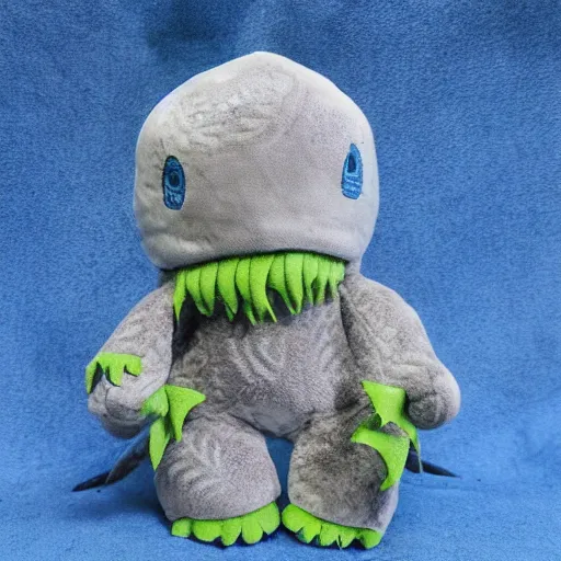 Image similar to cthulu plush toy